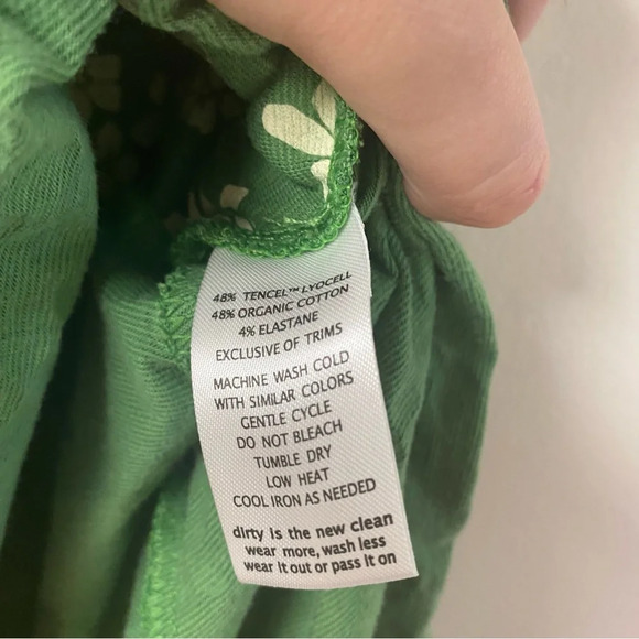 Toad&Co Green Floral Chakra Skirt Size XL - Picture 4 of 5